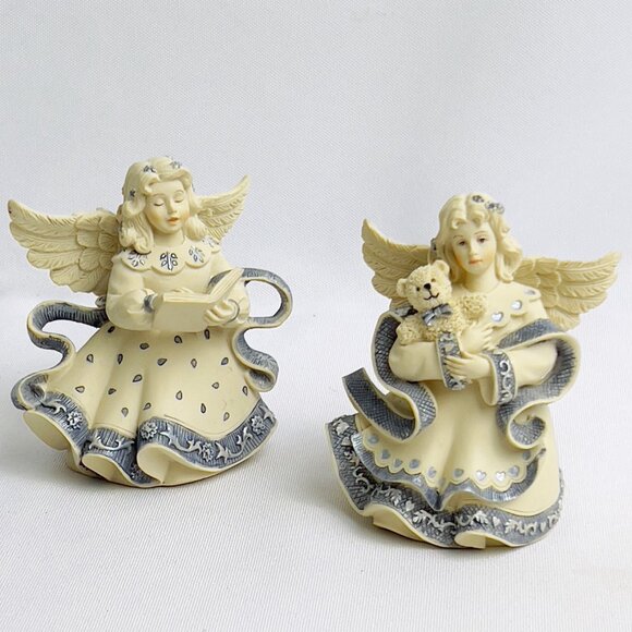 Sarah’s Angels Figurines Payton & Carolina Vintage “A Little Bit of Heaven” - Picture 1 of 8